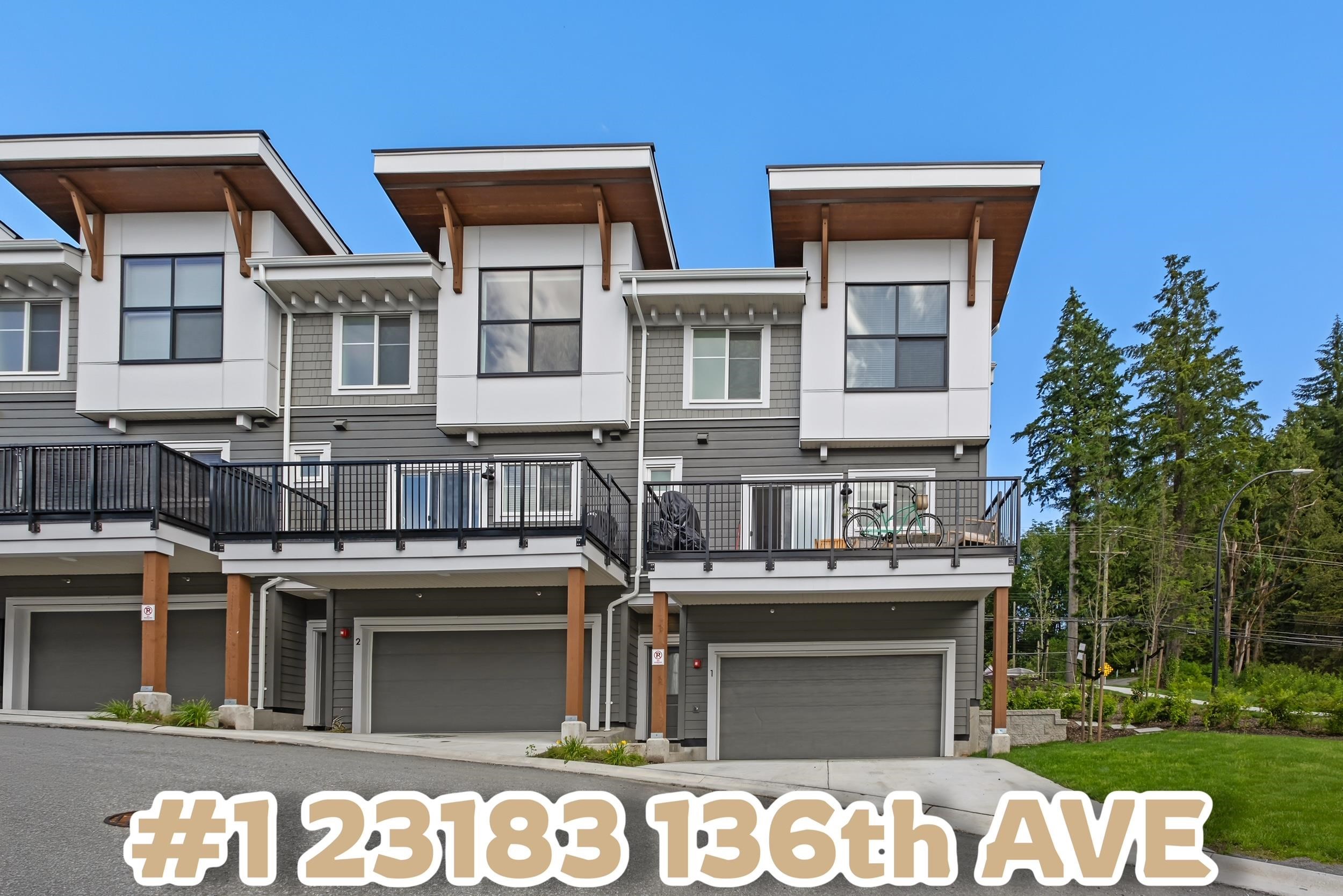 Property Listing: 1 - 23183 136 Avenue, Maple Ridge, BC